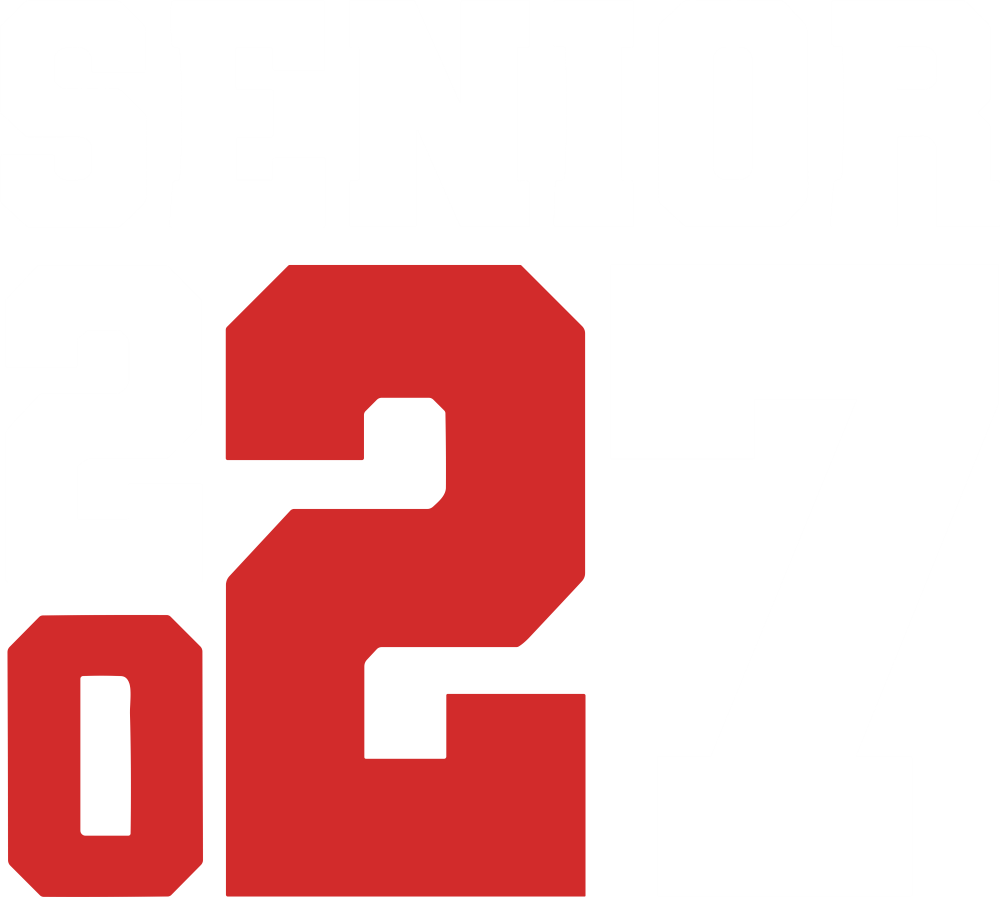 Seniors 2027, Red Design - Senior DTF Transfers