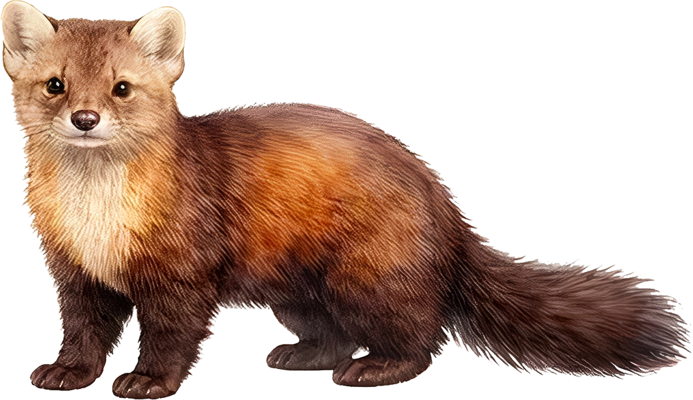 American Marten - Animals DTF Transfers