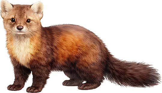 American Marten - Animals DTF Transfers