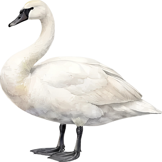 Trumpeter Swan - Animals DTF Transfers