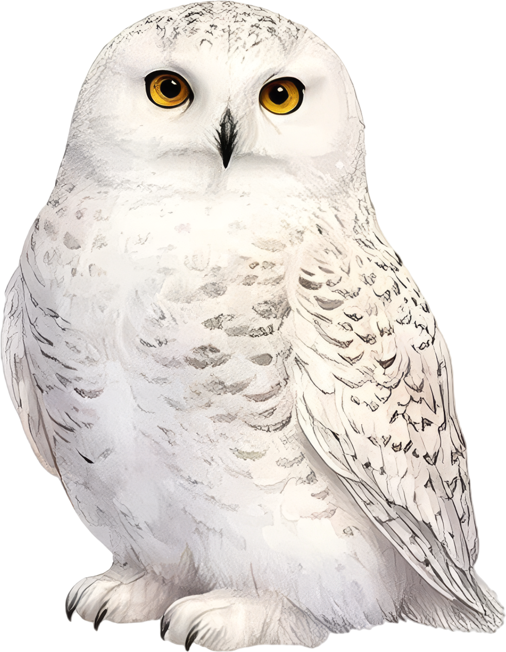 Snowy Owl - Animals DTF Transfers