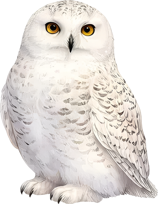 Snowy Owl - Animals DTF Transfers
