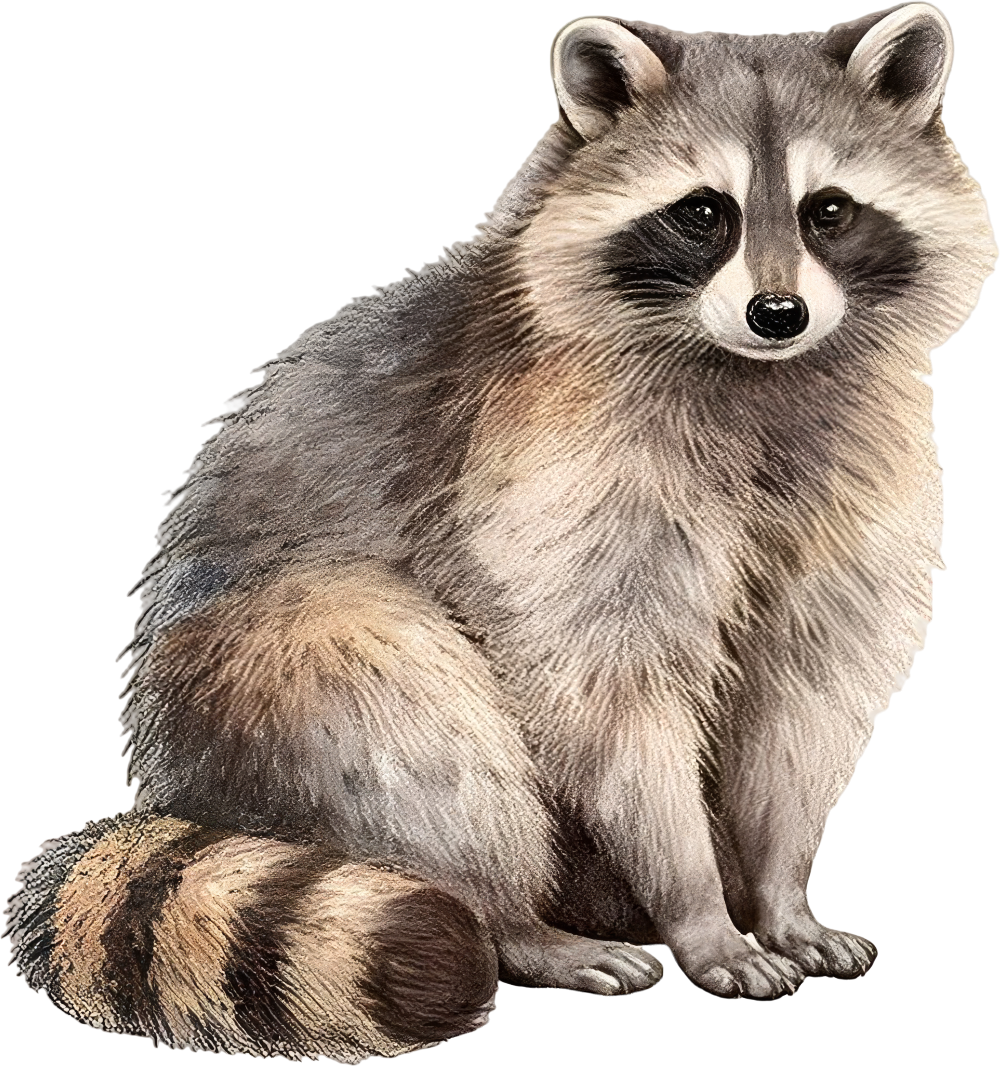 Raccoon - Animals DTF Transfers
