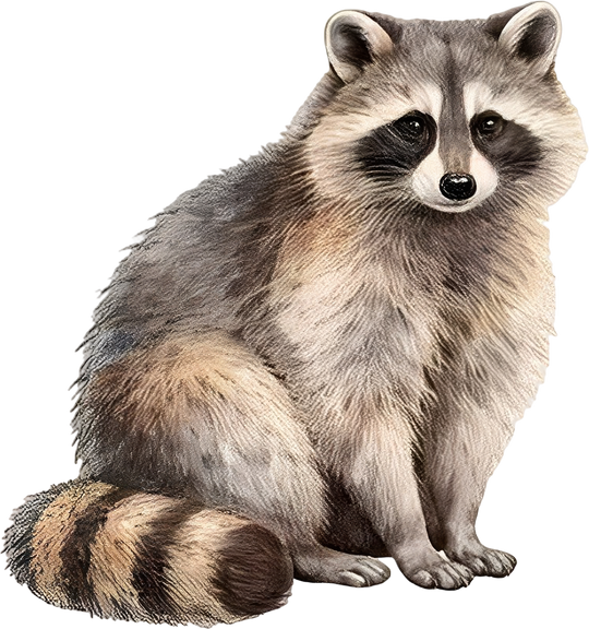 Raccoon - Animals DTF Transfers