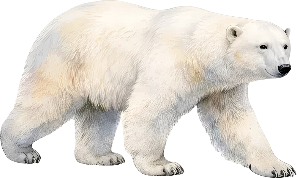 Polar Bear - Animals DTF Transfers