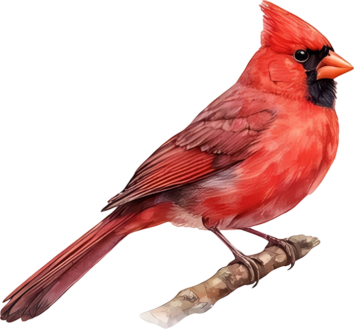 Northern Cardinal - Animals DTF Transfers