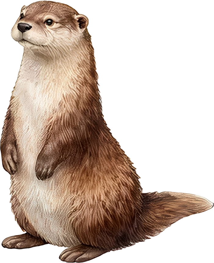 North American River Otter - Animals DTF Transfers