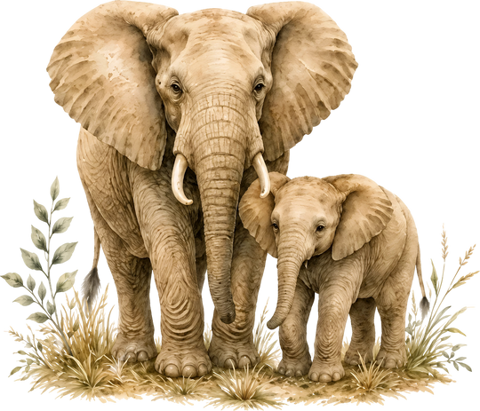 Elephant - Animals DTF Transfers