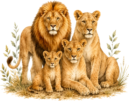 Lion - Animals DTF Transfers