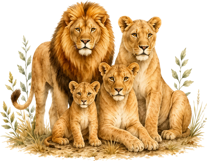 Lion - Animals DTF Transfers
