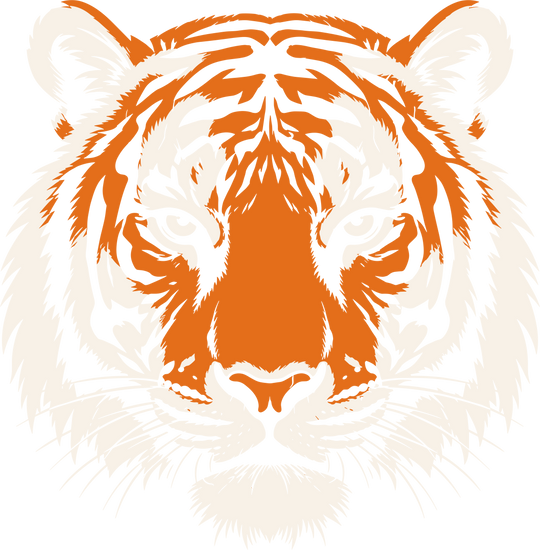 Tiger Face - Animals DTF Transfers