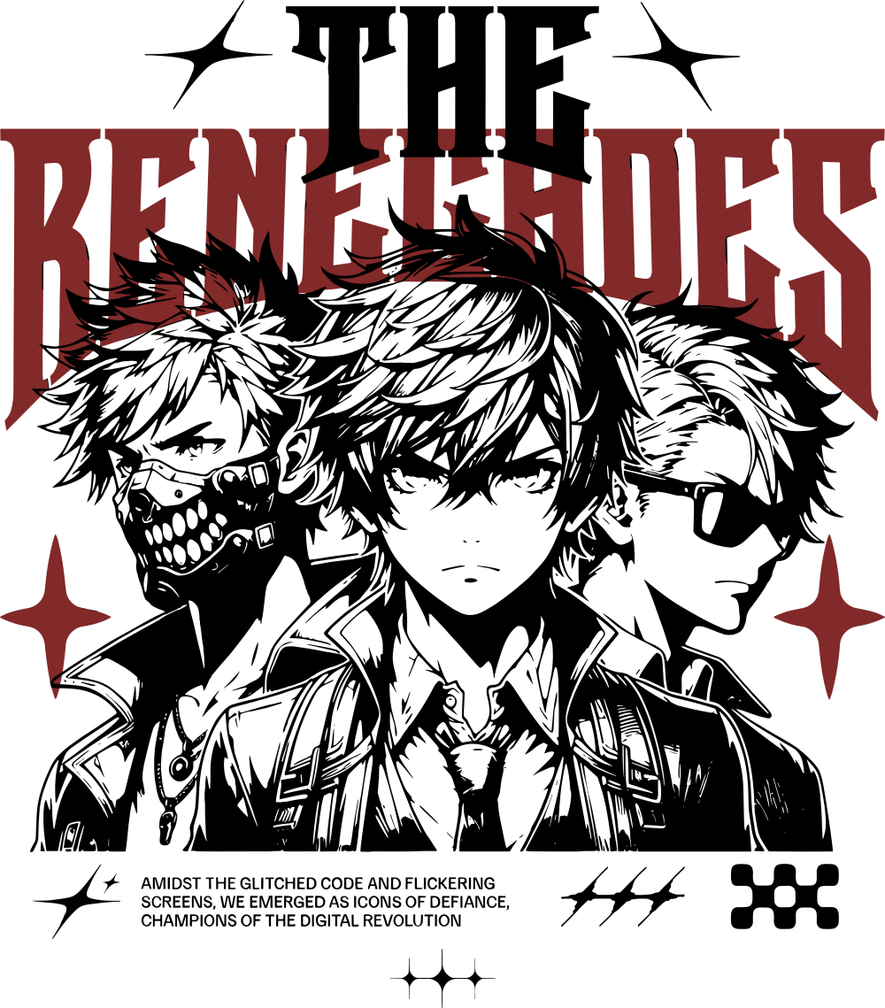 The Renegades - Anime DTF Transfers