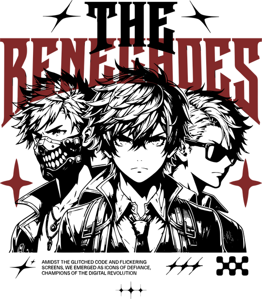 The Renegades - Anime DTF Transfers