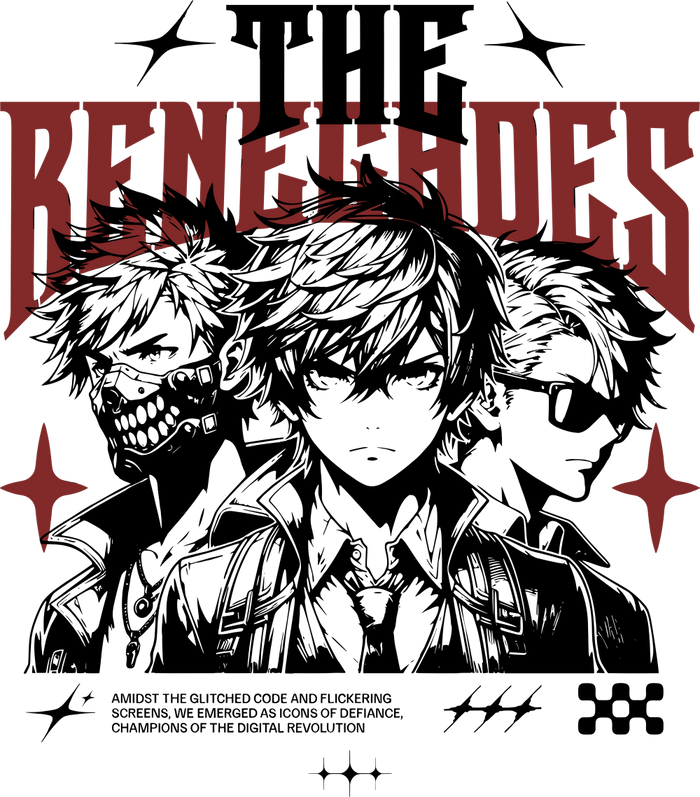 The Renegades - Anime DTF Transfers