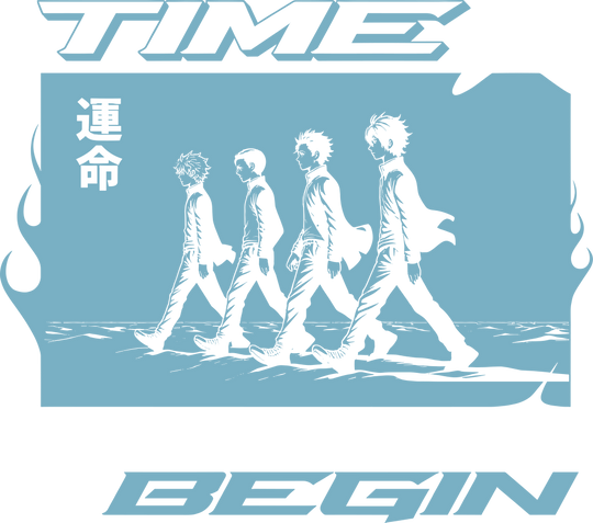 Time Begin - Anime DTF Transfers