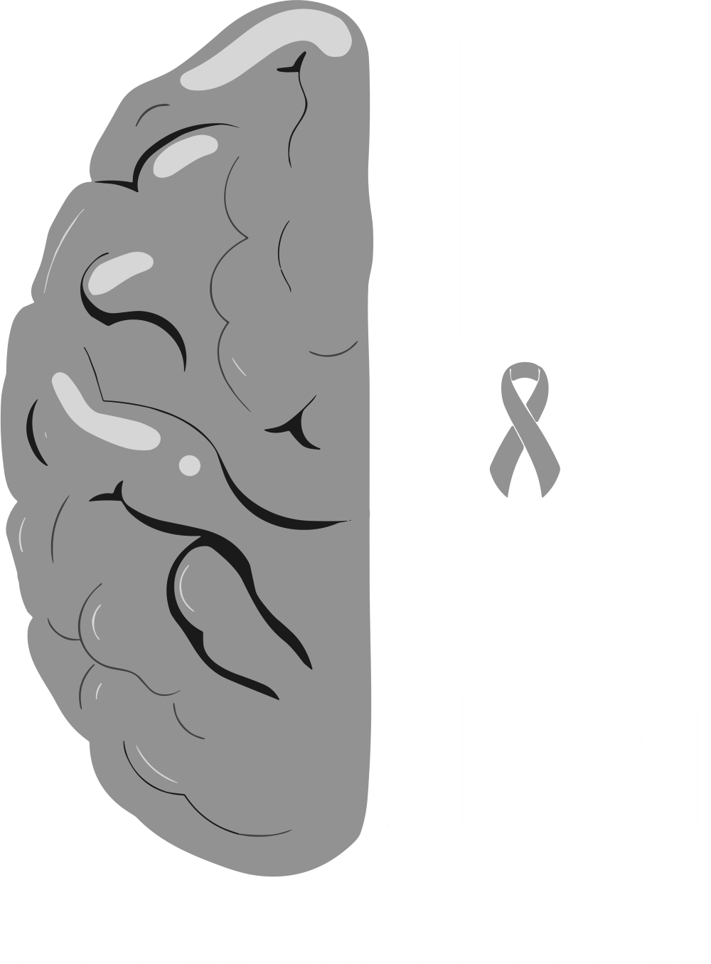 Life Can Change In An Instant - Brain Cancer DTF Transfers