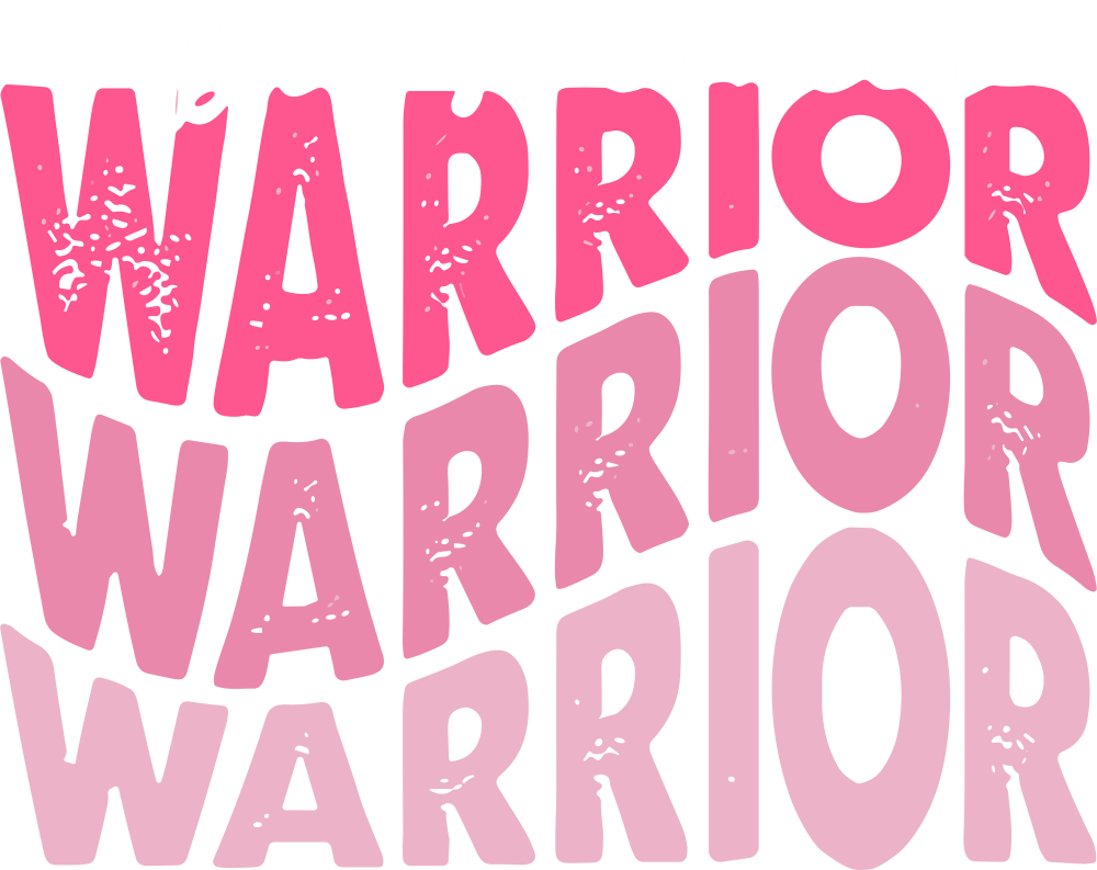 Breast Cancer Warrior - Breast Cancer DTF Transfers