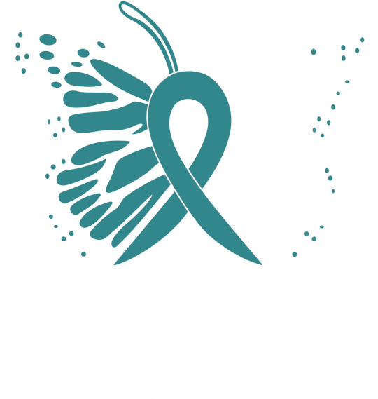 Butterfly, Cervical Cancer Awareness - Cervical Cancer DTF Transfers