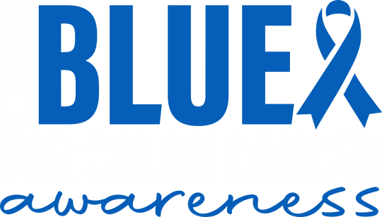I Wear Blue For Colon Cancer Awareness - Colon Cancer DTF Transfers