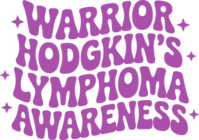 Warrior Hodgkin's Lymphoma Awareness - Hodgkin's Lymphoma Cancer DTF Transfers