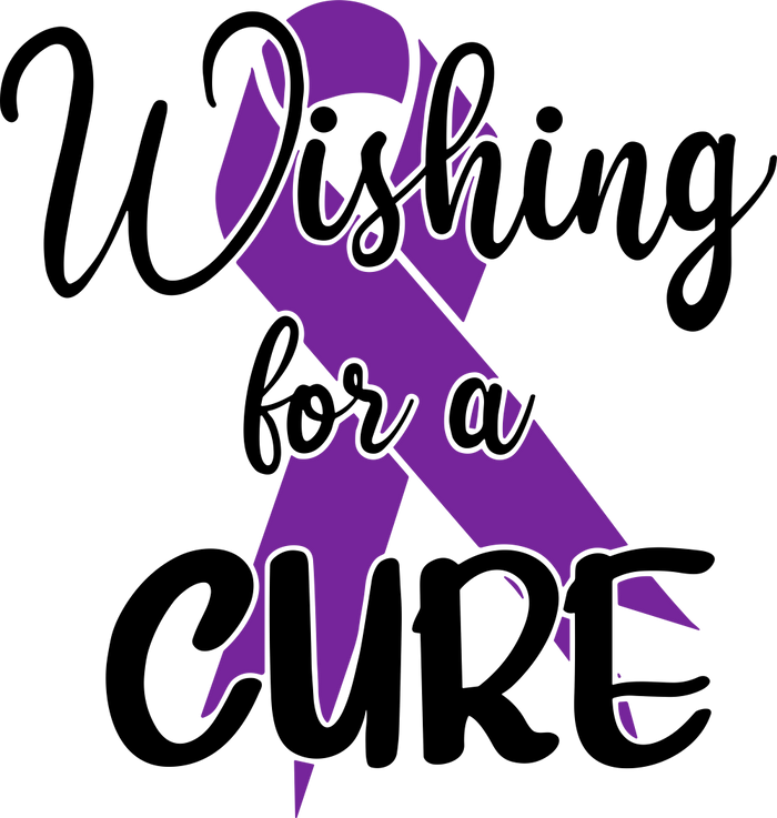 Wishing For A Cure - Hodgkin's Lymphoma Cancer DTF Transfers