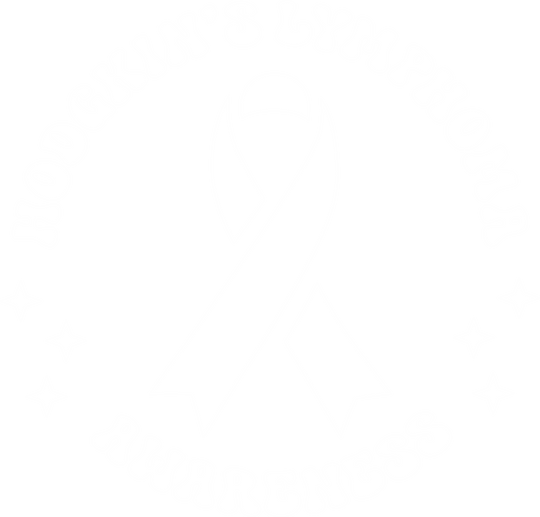 Hodgkin's Lymphoma Awareness, Ribbon - Hodgkin's Lymphoma Cancer DTF Transfers