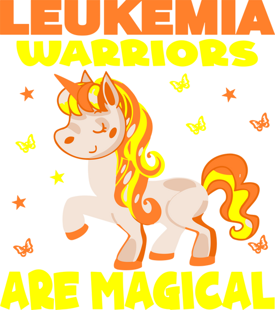 Leukemia Warriors Are Magical - Leukemia DTF Transfers