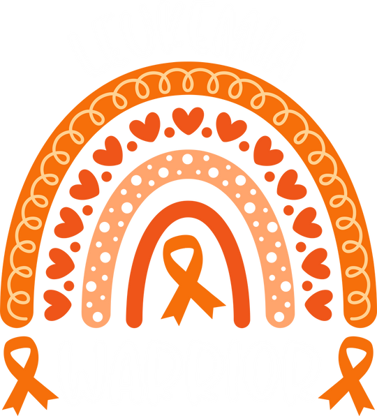 Leukemia Warrior, Rainbow - Leukemia DTF Transfers