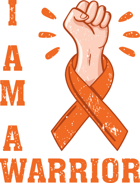 I Am A Warrior - Leukemia DTF Transfers