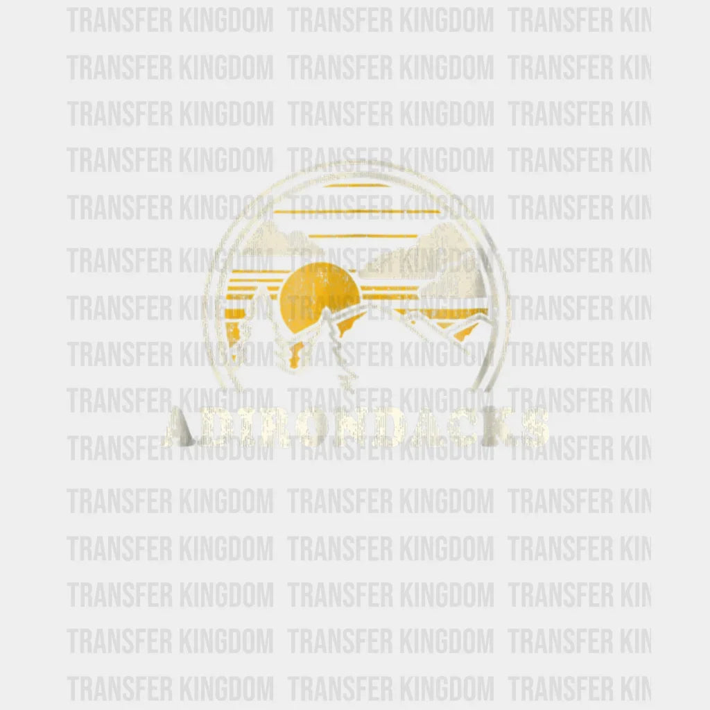 Adirondacks - Camping Design Dtf Heat Transfer