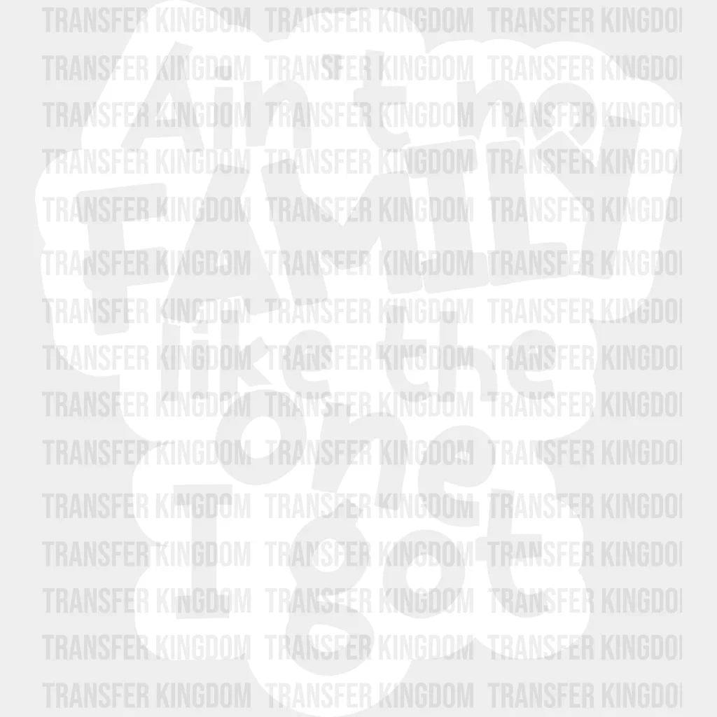 Ain’t No Family Like I Got - Reunion Dtf Heat Transfer Unisex S & M (10’’) / Light Color