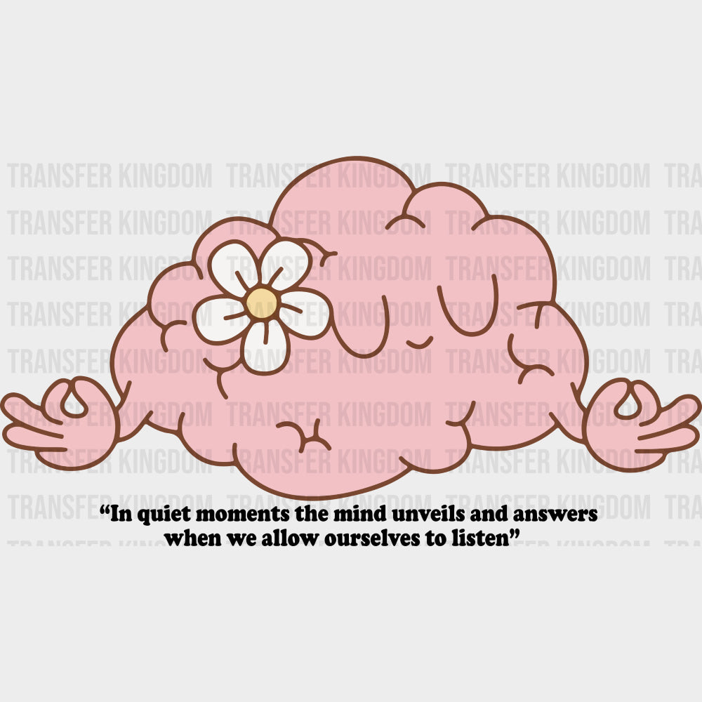 Allow Ourselves To Listen - Mental Health DTF Transfers transfer-kingdom Dark Color Design (See Imaging)