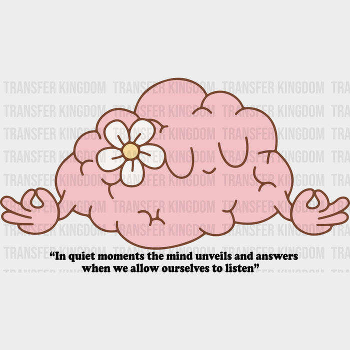 Allow Ourselves To Listen - Mental Health DTF Transfers