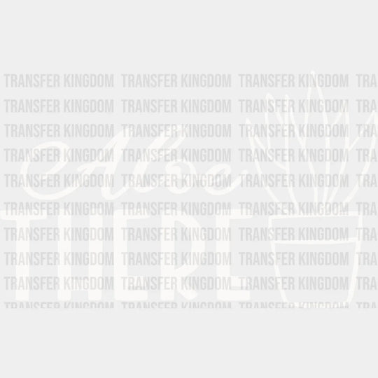 Aloe There - Plants Dtf Heat Transfer Unisex S & M (10’’) / Light Color Design See Imaging