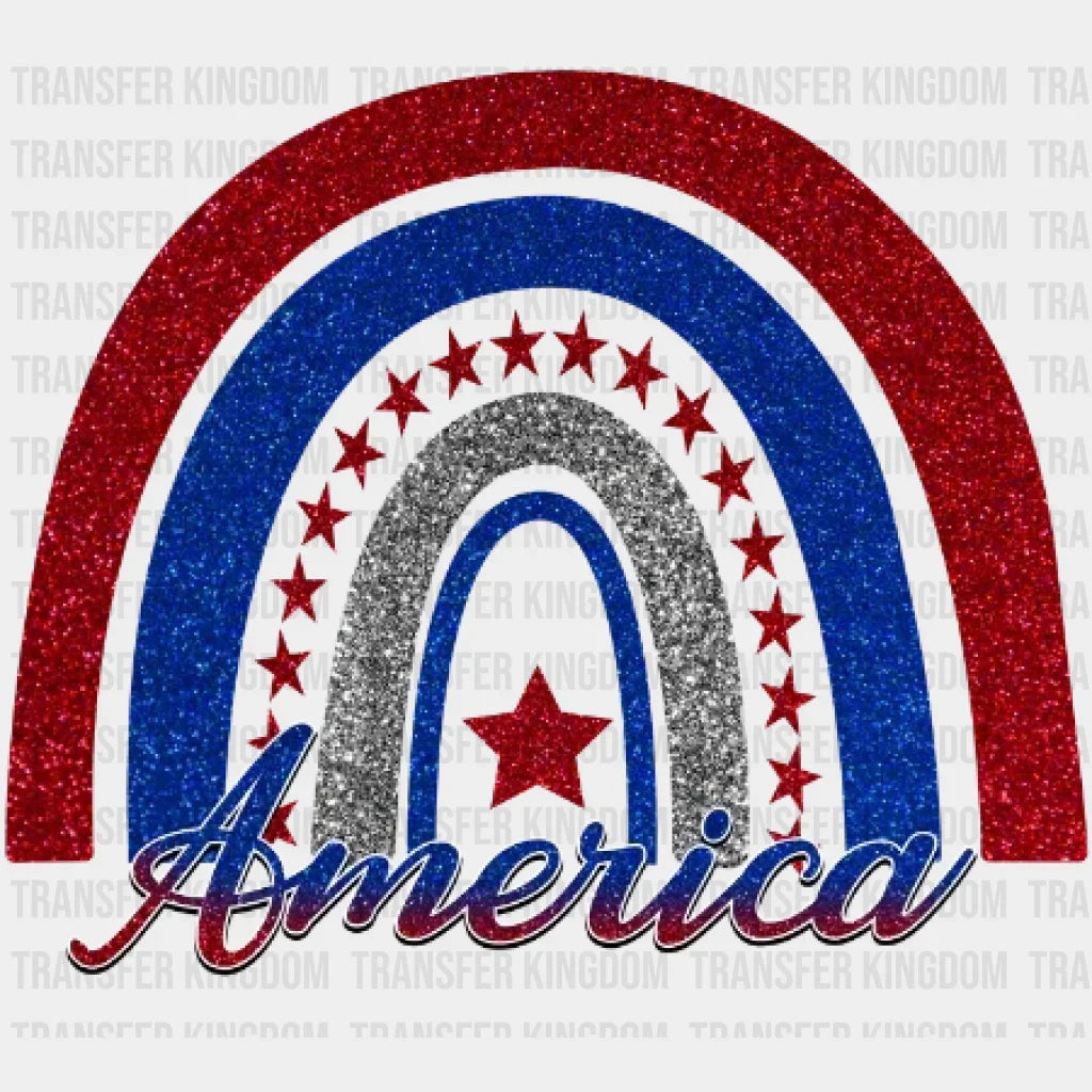 America Rainbow Dtf Transfer