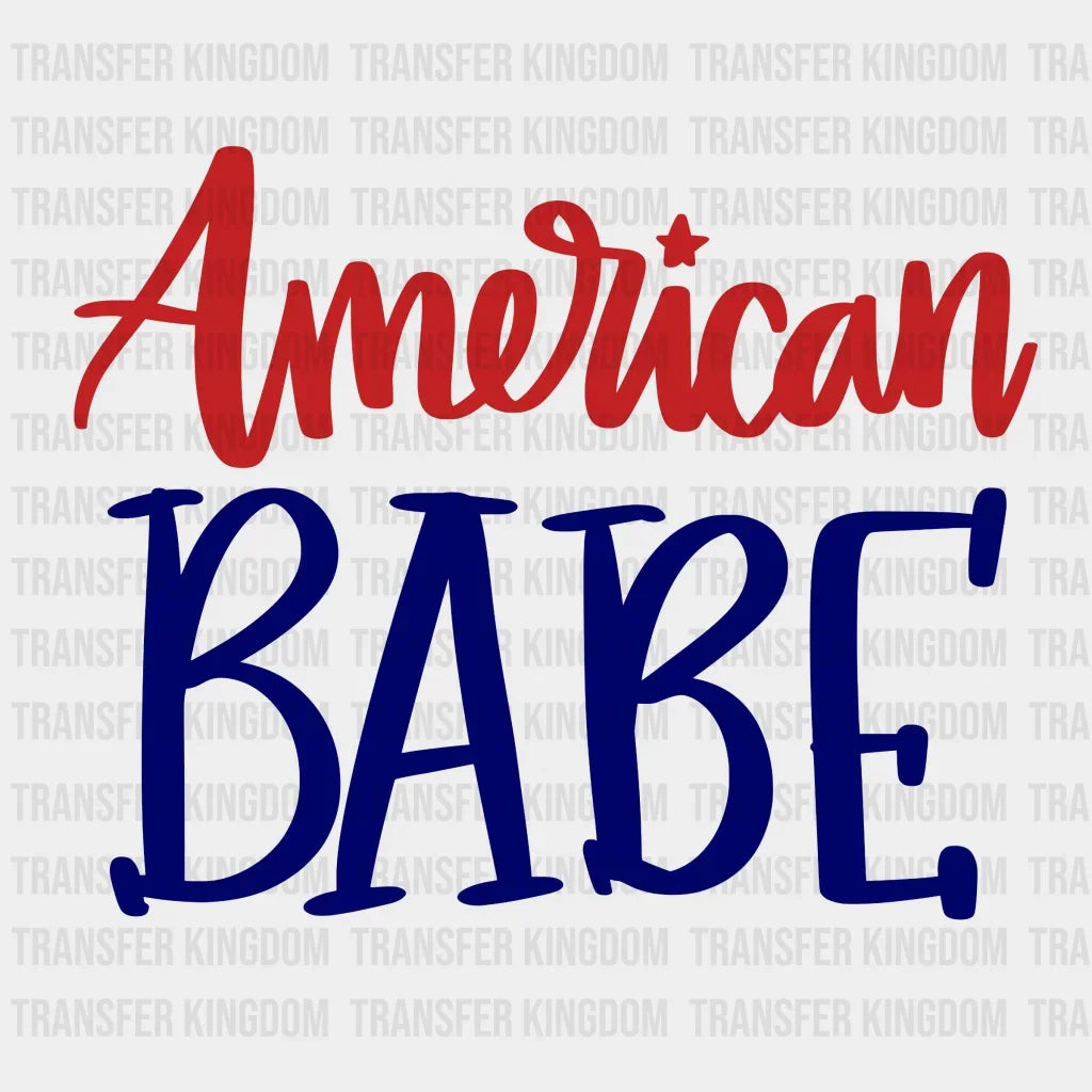 American Babe Dtf Transfer