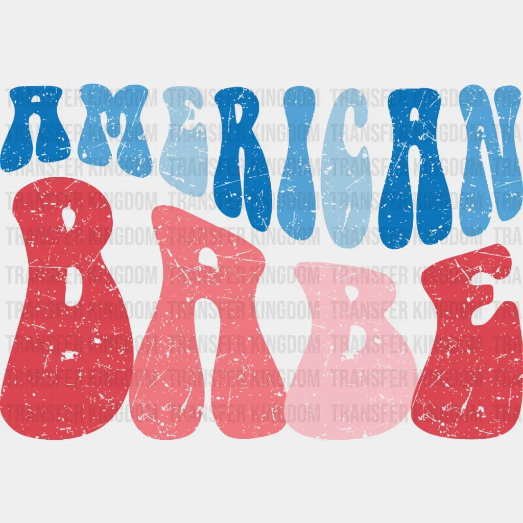 American Babe Dtf Transfer
