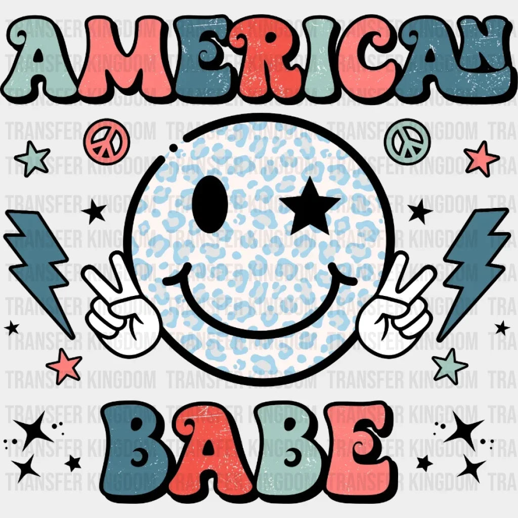 American Babe Dtf Transfer