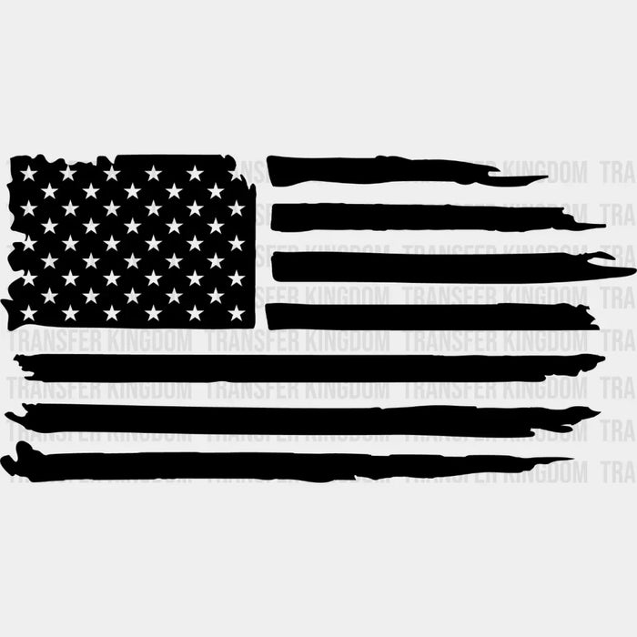 American Distressed Flag  - Vote Design - DTF heat transfer