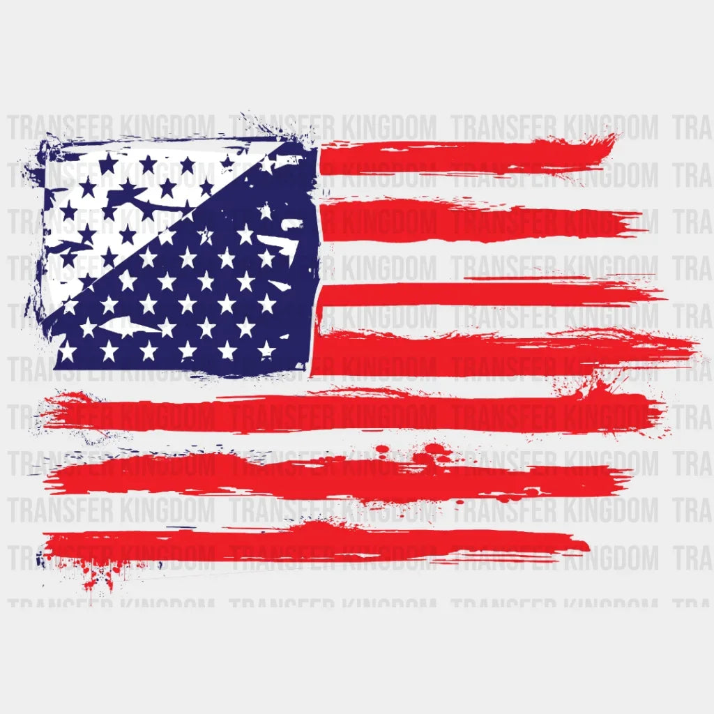 American Flag Dtf Transfer