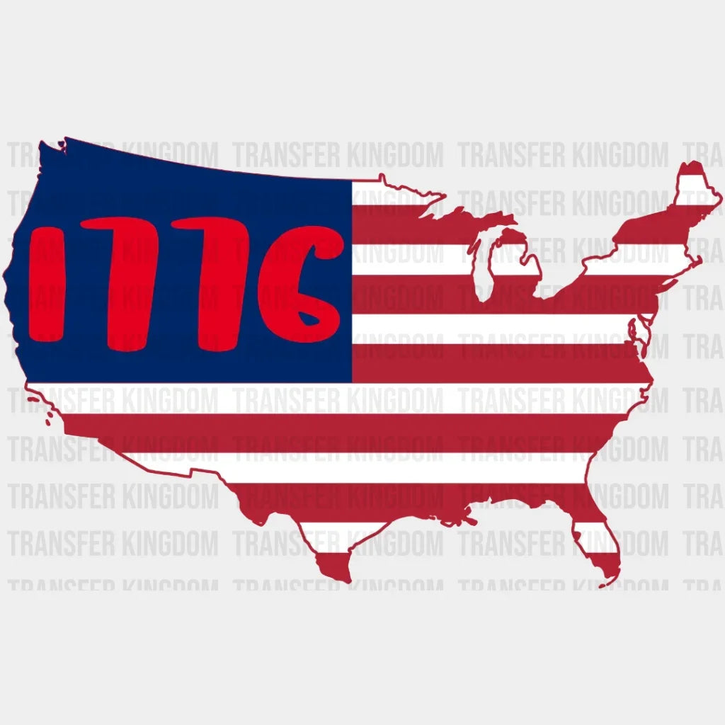 American Flag Dtf Transfer