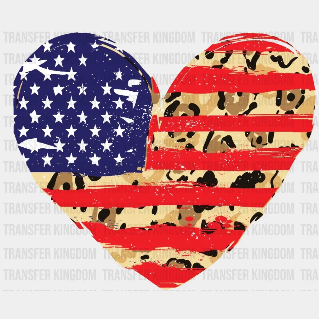 American Flag Dtf Transfer