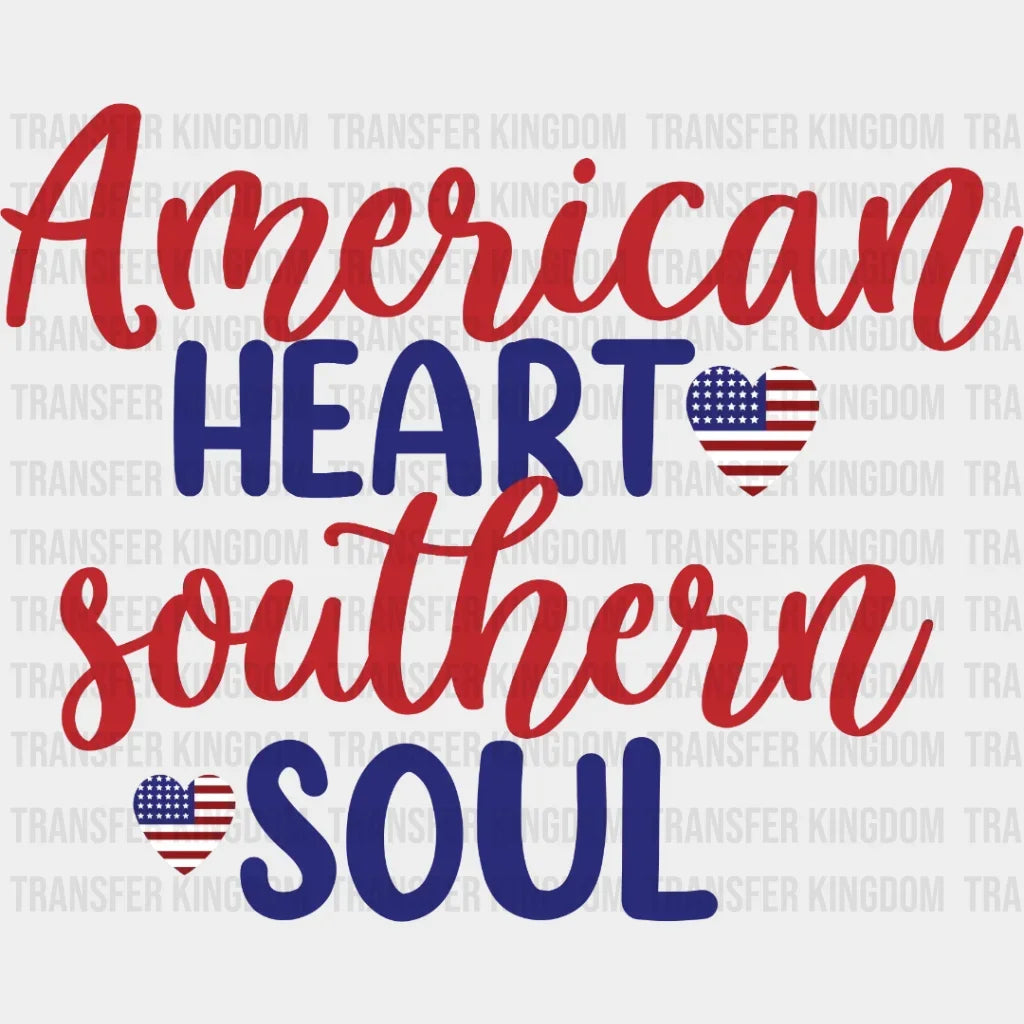 American Heart Southern Soul Dtf Transfer