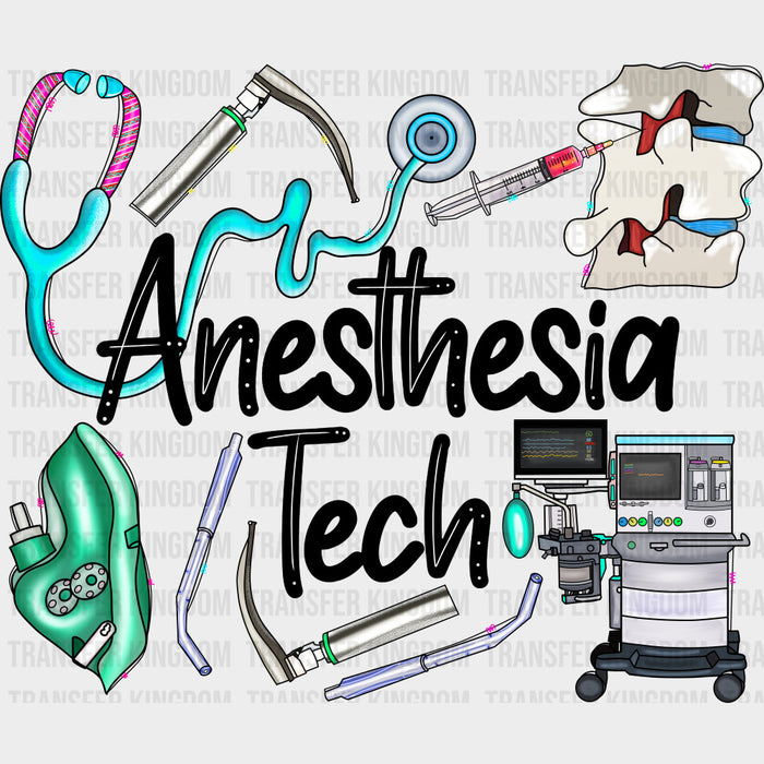 Anesthesia Tech Items - CRNA Nurse DTF Transfers