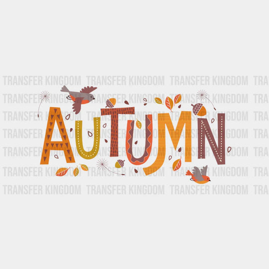 Autumn - Seasons Cup Wrap UV Sticker Permanent UV DTF Decal UVDTF