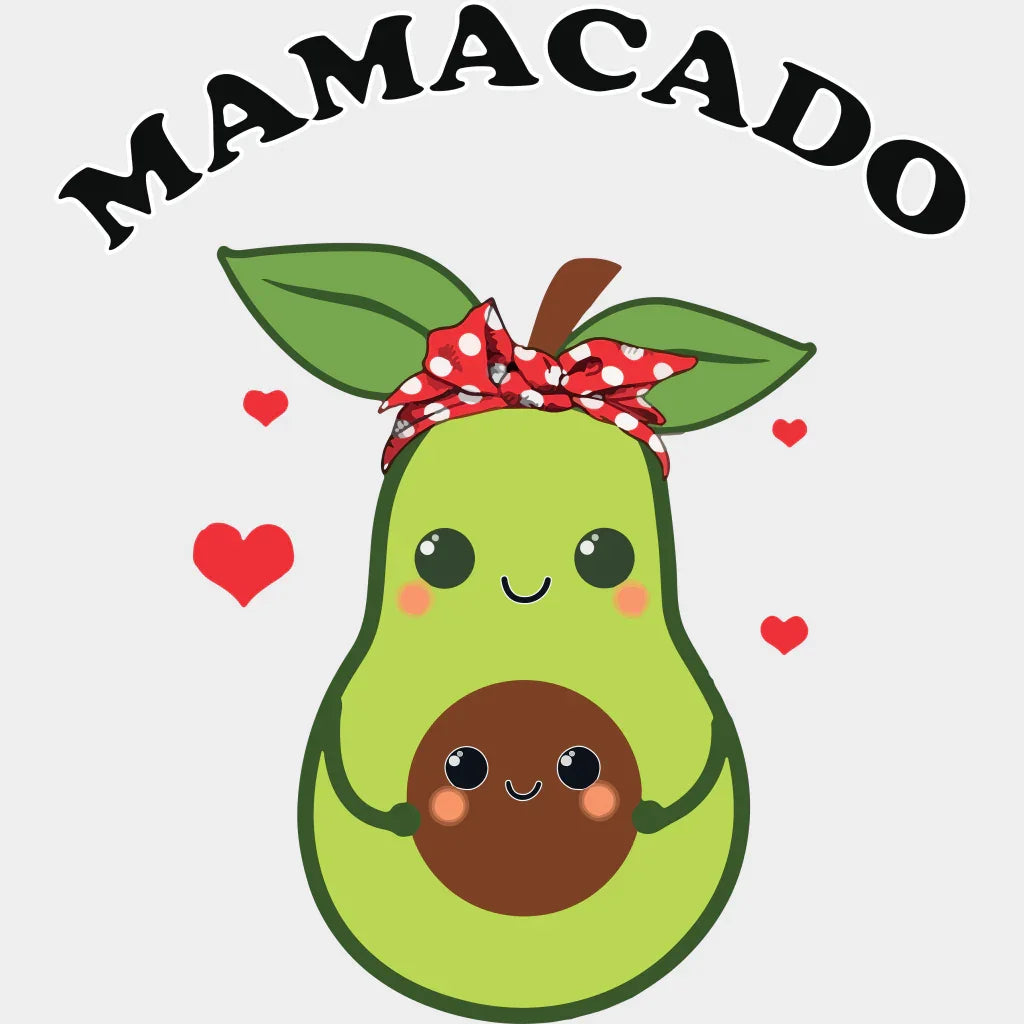 Babycado - Mamacado Papacado Design Dtf Heat Transfer Unisex S & M ( 10 ) / See Imaging