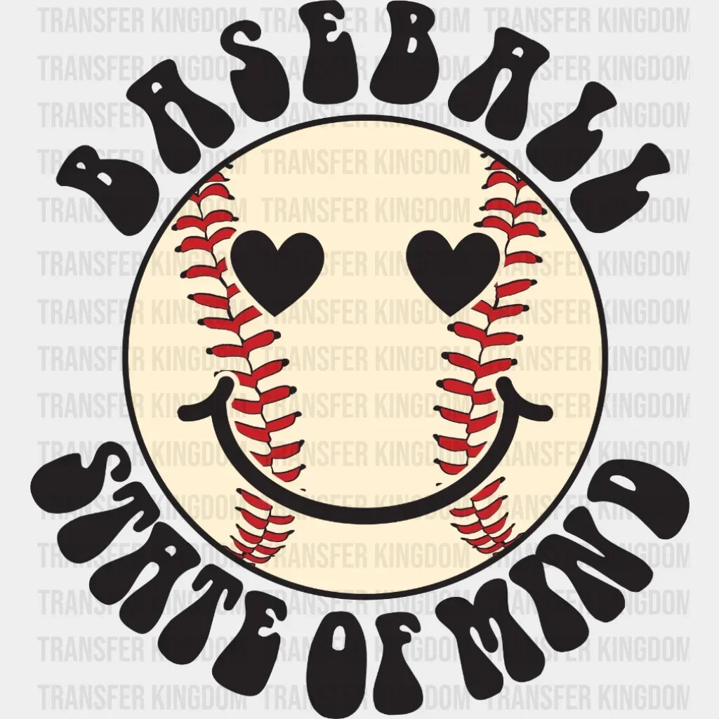 Baseball State Of Mind Dtf Transfer