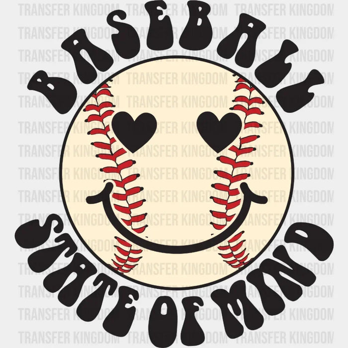 Baseball State Of Mind DTF Transfer
