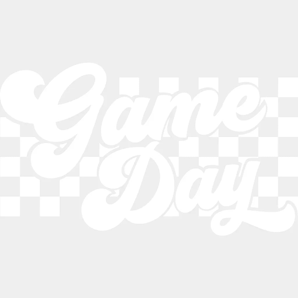 Basic Gameday Design - Dtf Heat Transfer Unisex S & M (10’’) / Light Color (See Imaging)