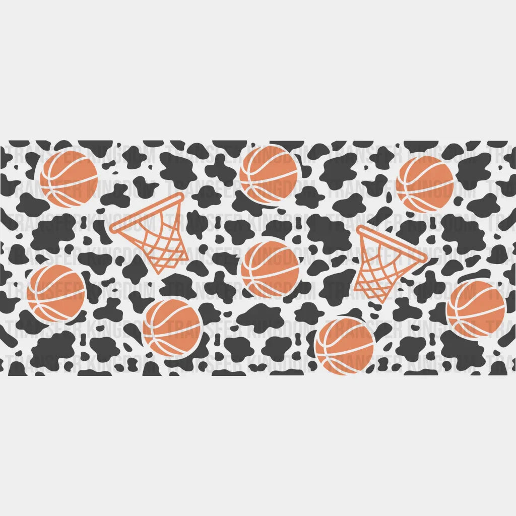 Basketball Uv Dtf Transfer Cup Wrap Sticker